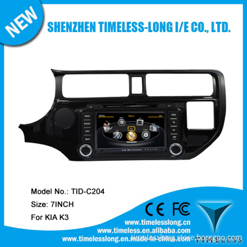 Car Audio for KIA K3 with Built-in GPS Bt 3G/WiFi Radio Pop (TID-C204)
